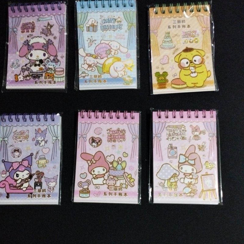 Jual buku notes sticker sanrio | Shopee Indonesia