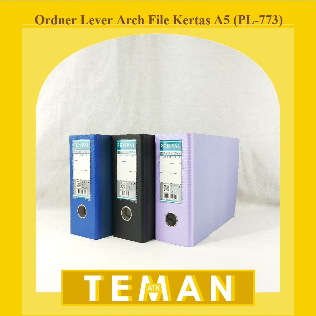 Jual Ordner / Lever Arch File Kertas A5 Penpal (PL-773) | Shopee Indonesia