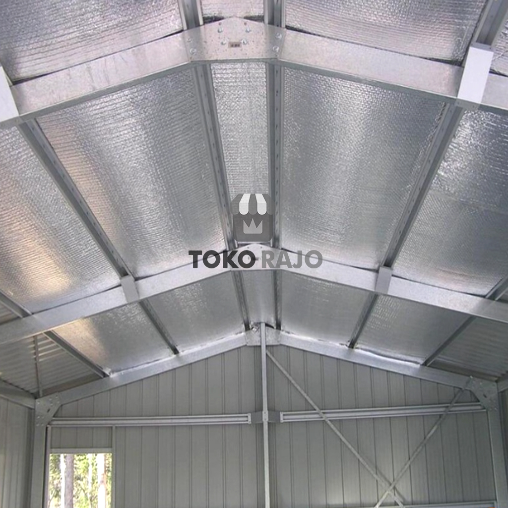 Jual (1 ROLL = 15 meter) Alumunium Foil Peredam Panas Atap Rumah ...