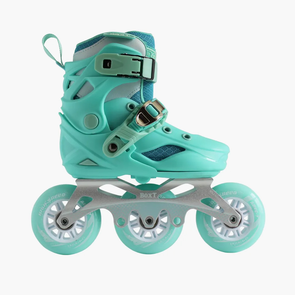 Jual Sepatu roda Speed 3x100mm Original BOXT Hijau inline skate hybrid ...