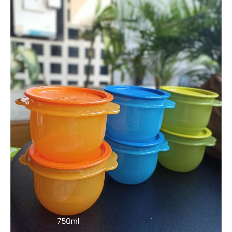 Jual PROMO Tupperware Star Bowl 750ml 6pcs | Shopee Indonesia