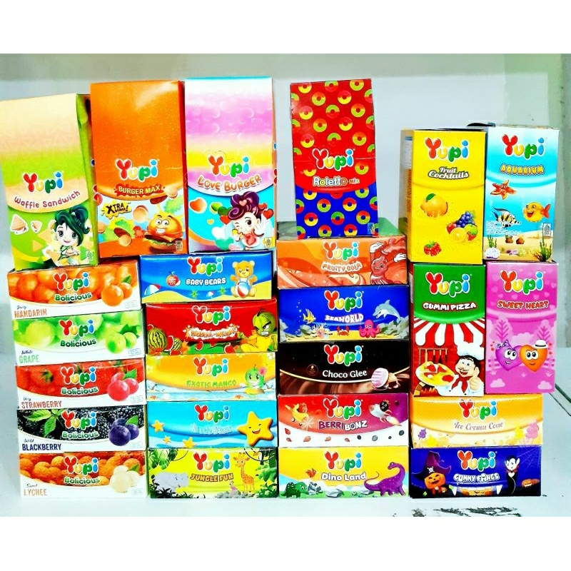 Jual ANEKA PERMEN YUPI BOX MURAH!! | Shopee Indonesia