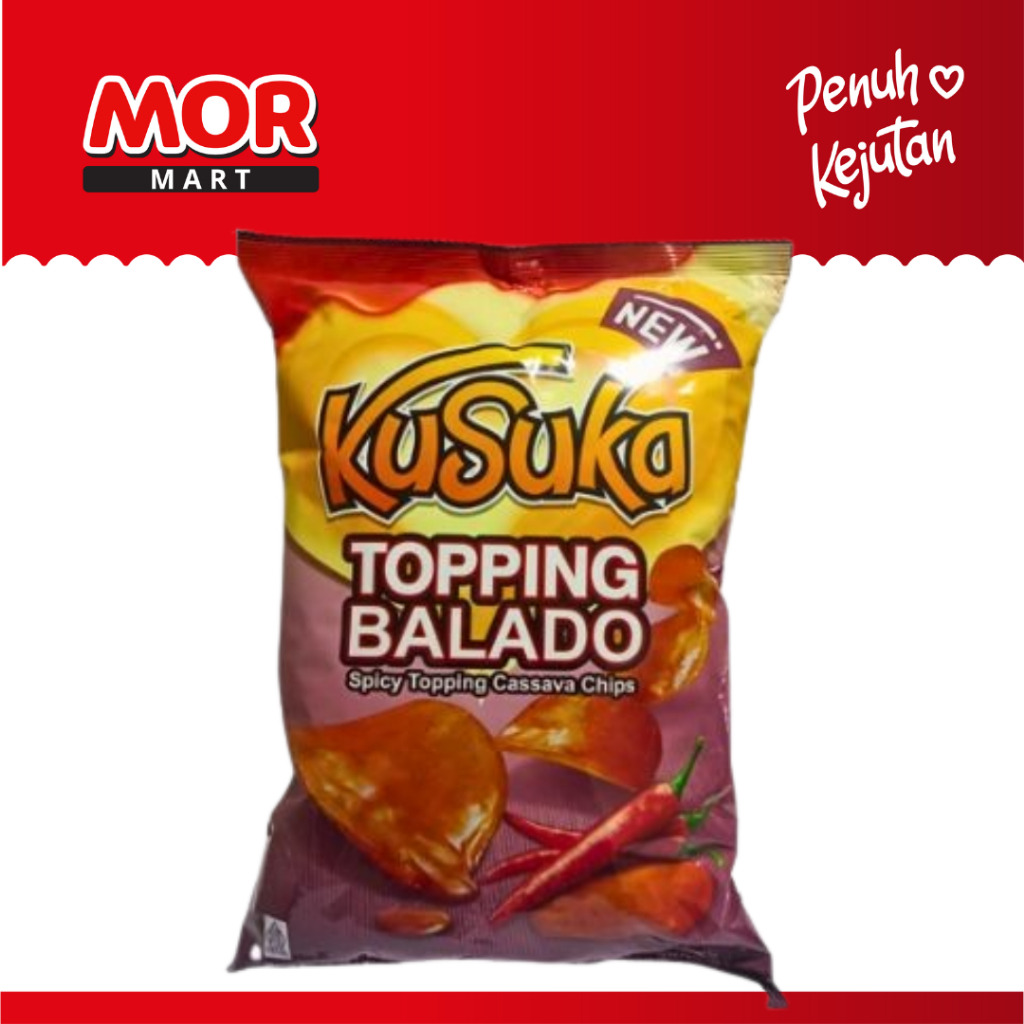 Jual Kusuka Keripik Singkong Rasa Saos Balado 60 Gr Shopee Indonesia