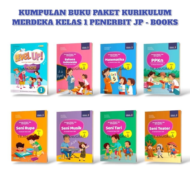 Jual JP-BOOKS BUKU KURIKULUM MERDEKA UNTUK SD / MI KELAS 1 | Shopee ...