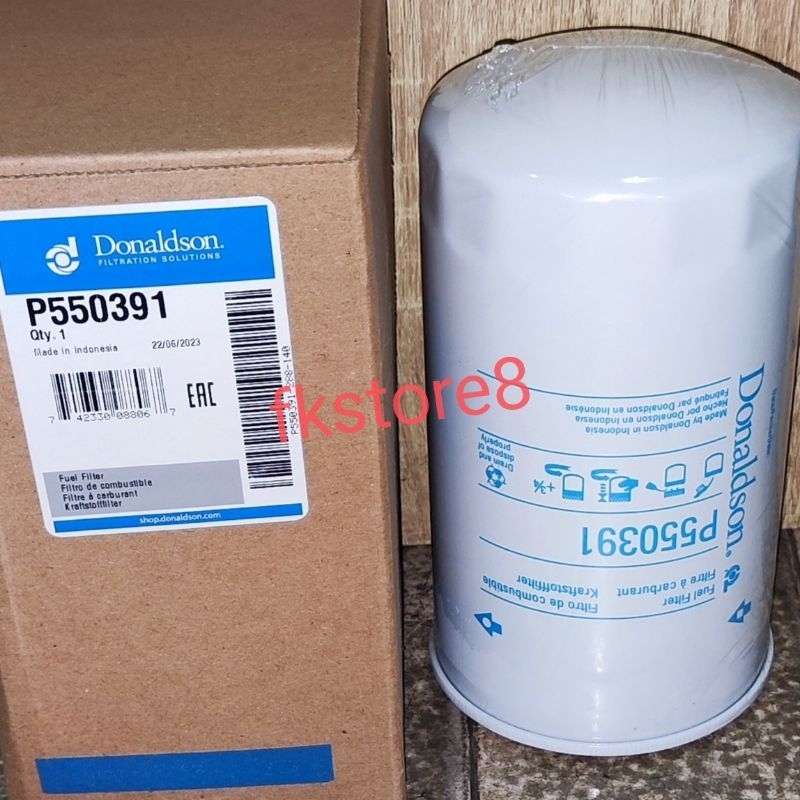 Jual Fuel Filter Donaldson P550391 / Filter Solar P55-0391 Donaldson ...