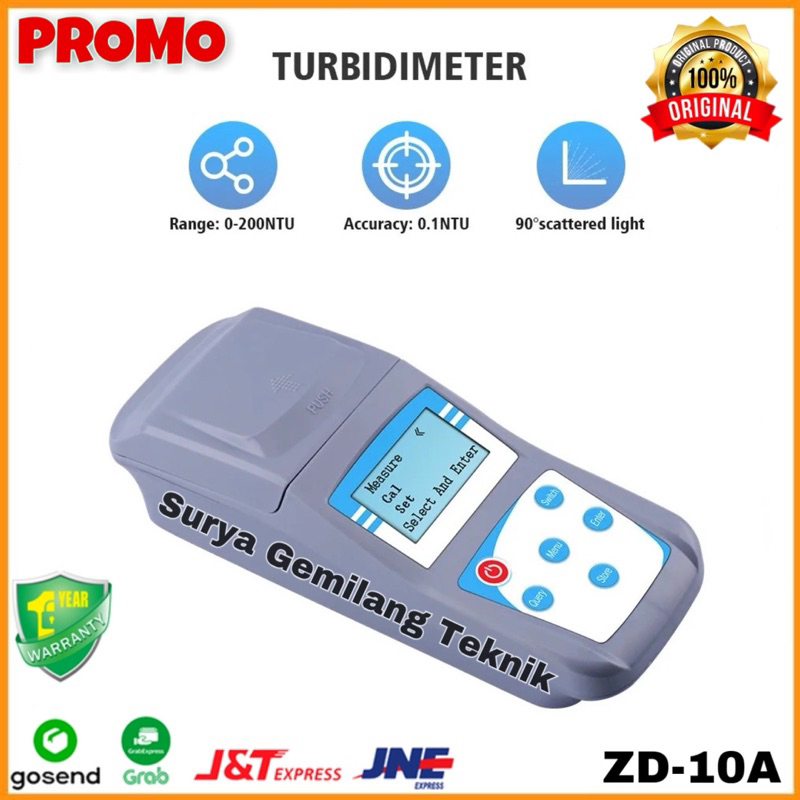 Jual 1000 NTU Turbidity Meter 01000NTU Turbidimeter ZD10A