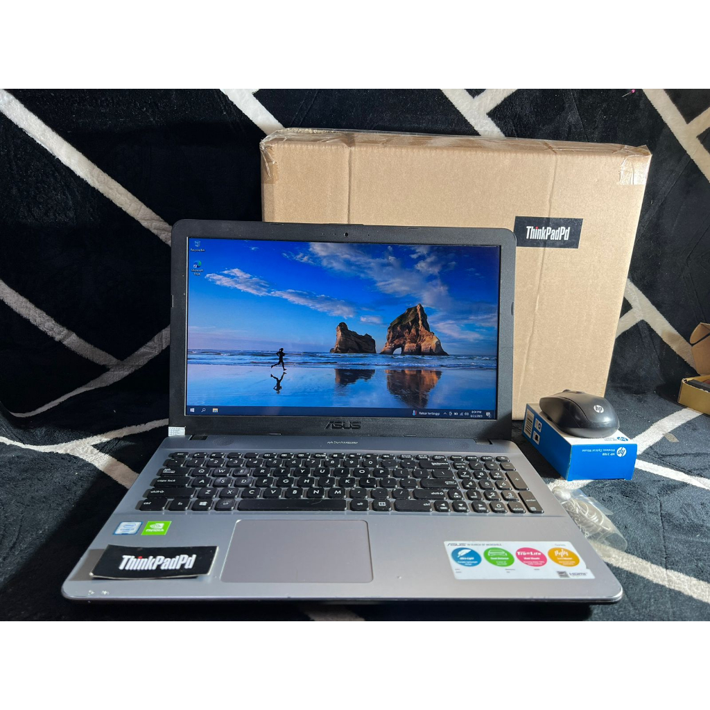 Jual Laptop Gaming Desain ASUS X541U Core i3 gen Nvidia Murah