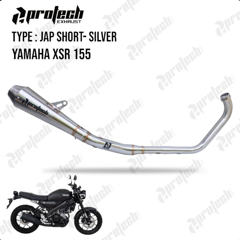 Jual Knalpot Protech Yamaha XSR 155 Fullsystem Bonus DB Killer | Shopee ...