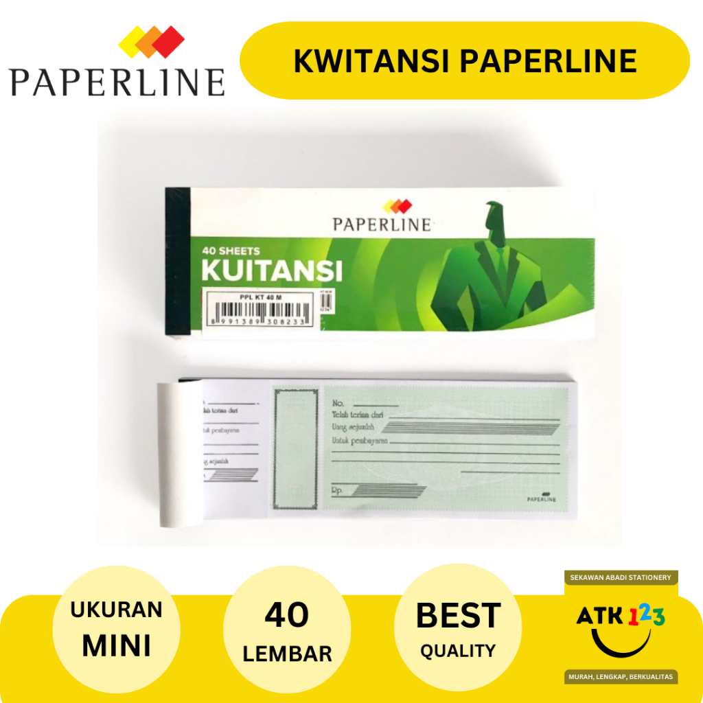 Jual Buku Kwitansi Kecil Merk Paperline Kuitansi Mini Isi 40 Lembar ...