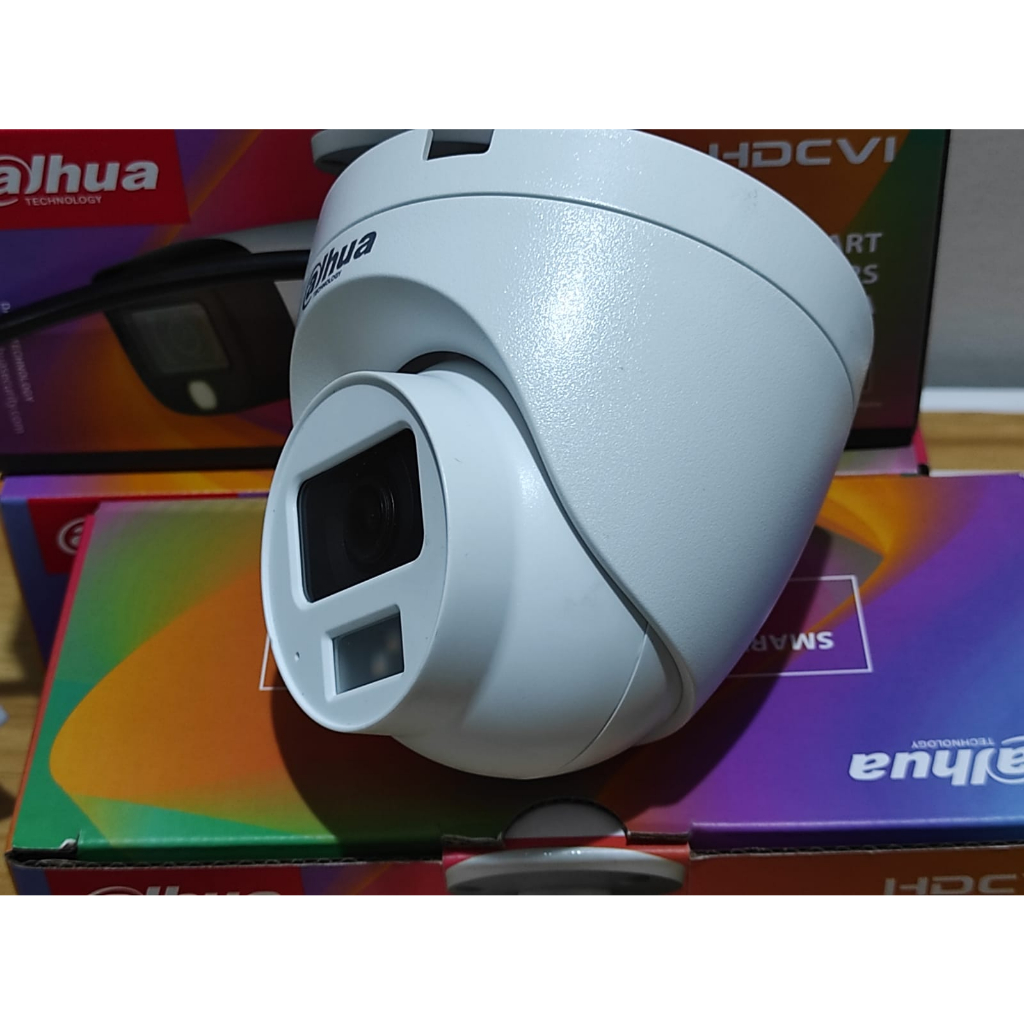 Jual Kamera CCTV Indoor Dahua 5MP Full Color ColorVu Mic Audio DH-HAC ...