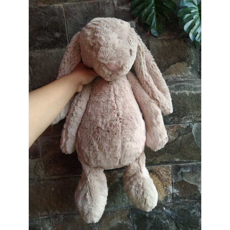 Jual Bunny Jellycat Size Huge beige Shopee Indonesia