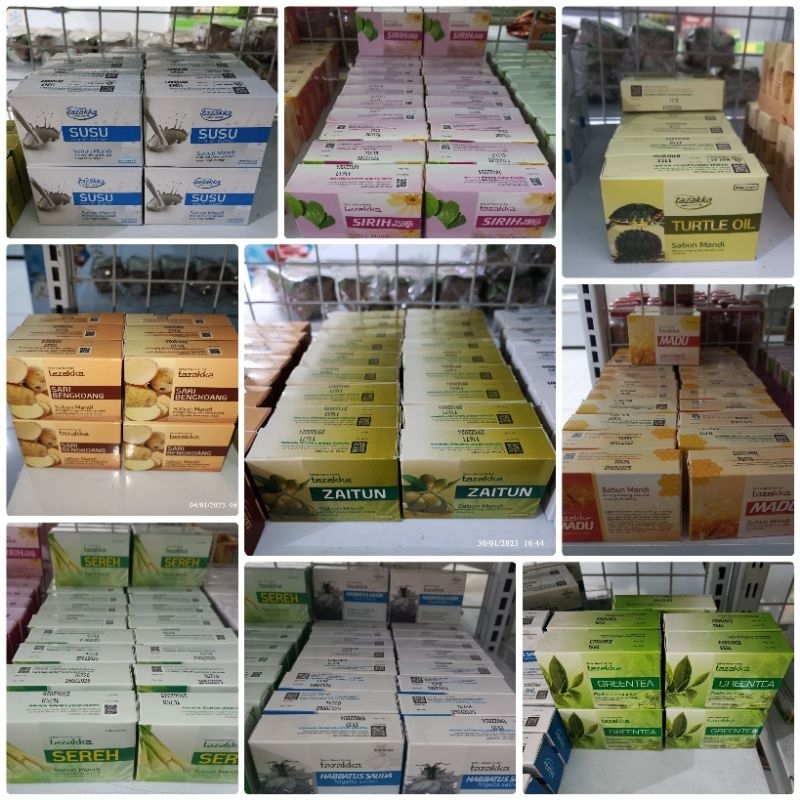 Jual SABUN MANDI TAZAKKA ORIGINAL ALL VARIANT EXPIRED 2025 & 2026