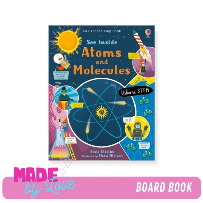 Jual Buku Usborne See Inside Atoms And Molecules | Shopee Indonesia