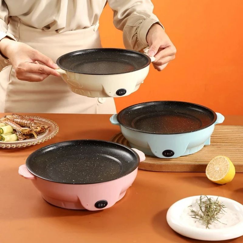 Jual Wajan Electrik Penggorengan BBQ Grill / Korean Electric Frying