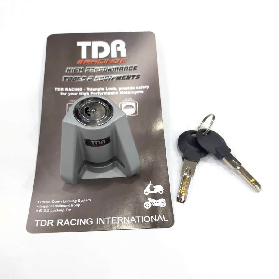Jual KUNCI CAKRAM/ GEMBOK CAKRAM TDR DISC LOCK HEAVY DUTY UNIVERSAL ...
