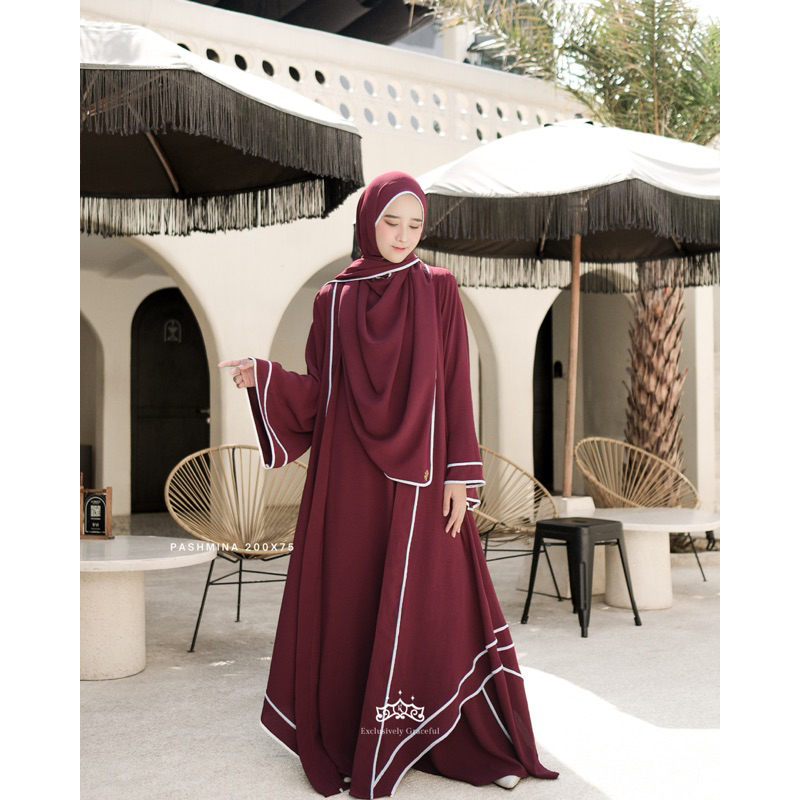 Jual {ready siap kirim} Abaya Dubay by Kazami - Duba Abaya Kazami Store ...