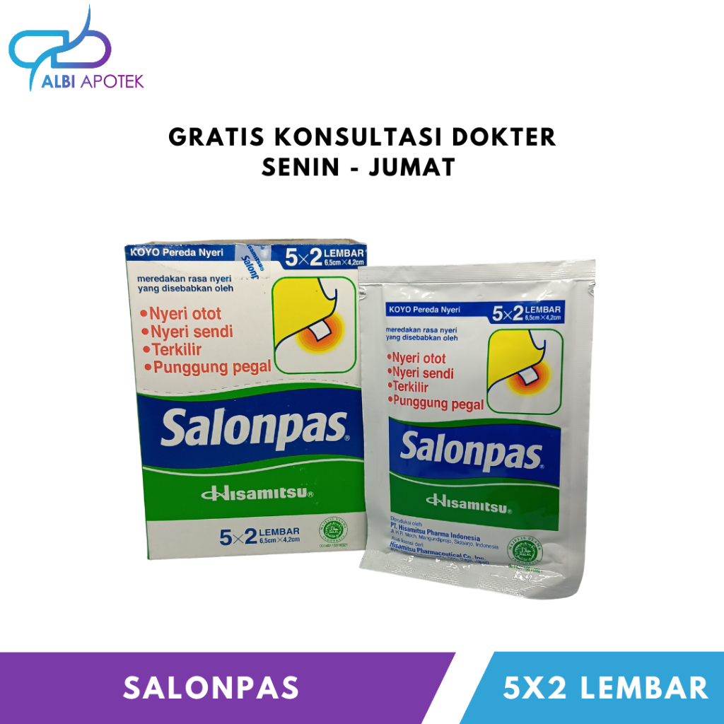 Jual Salonpas 1 Sachet (5x2 Lembar) | Shopee Indonesia