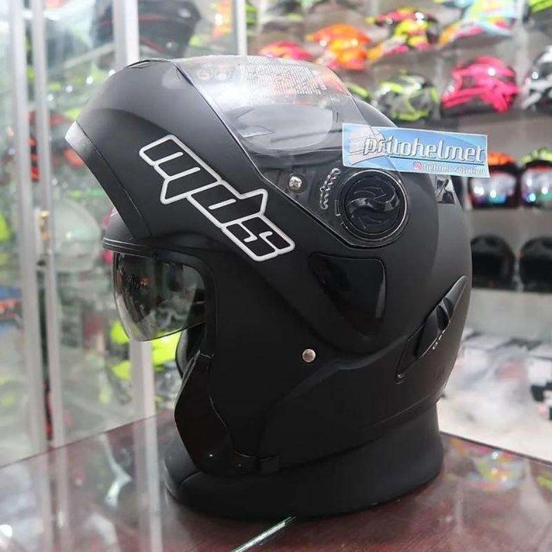 Jual Mds Pro Rider Flip Up Modular Solid All Varian 2visor Shopee