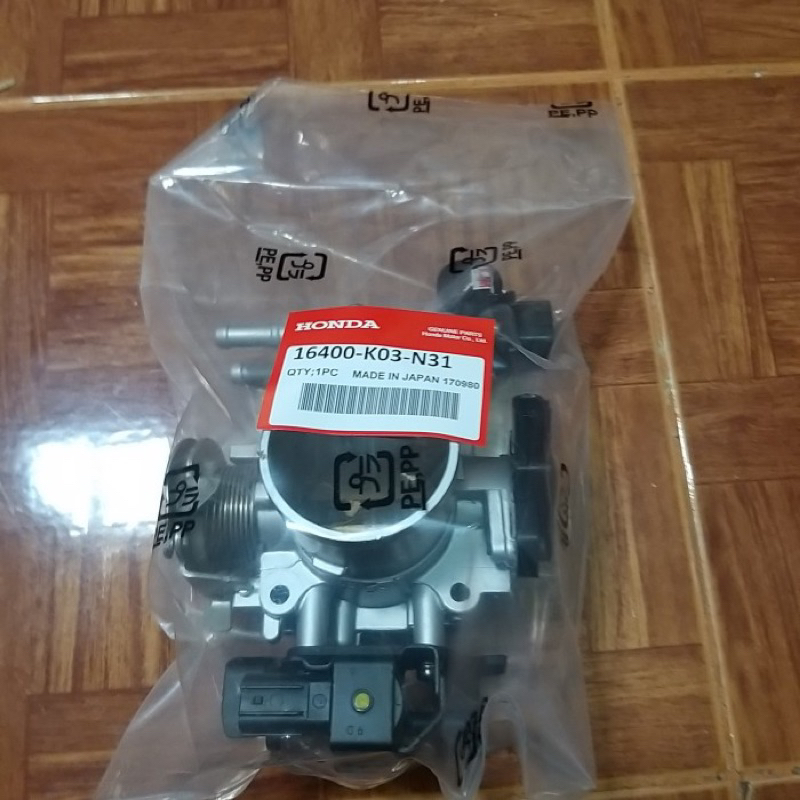 Jual Throttle body atau trotol body honda jazz idsi,vtec city asli