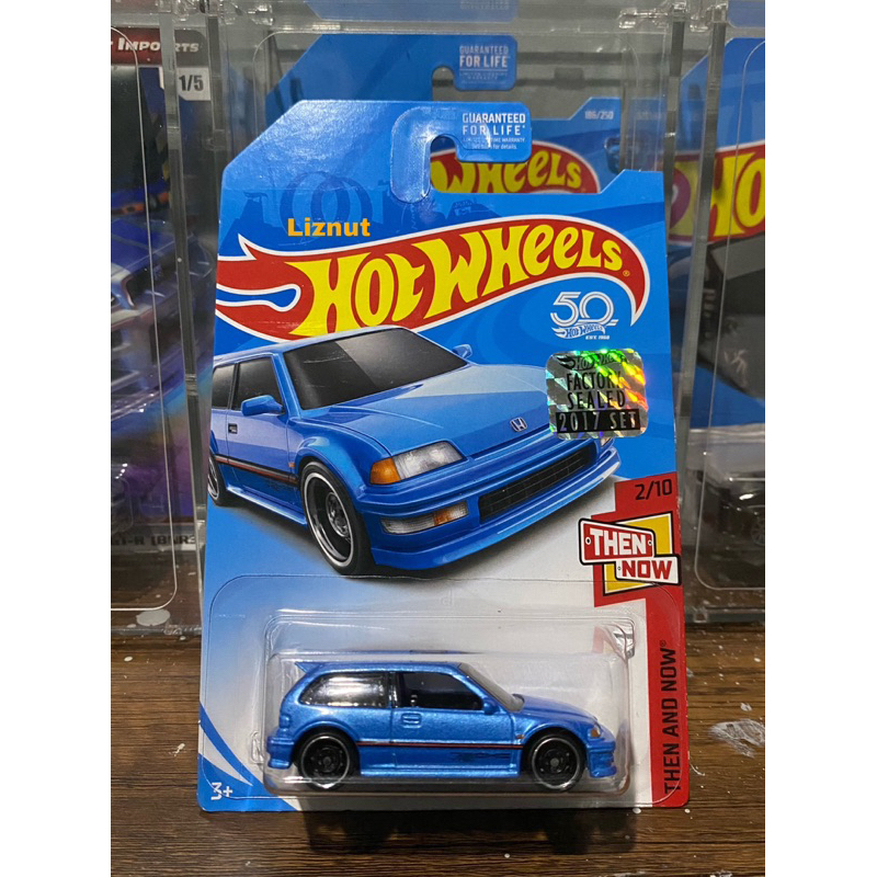 Jual HotWheels 90 HONDA CIVIC EF Biru KMART EXCLUSIVE FACTORY SEALED/FS ( BACA DESKRIPSI