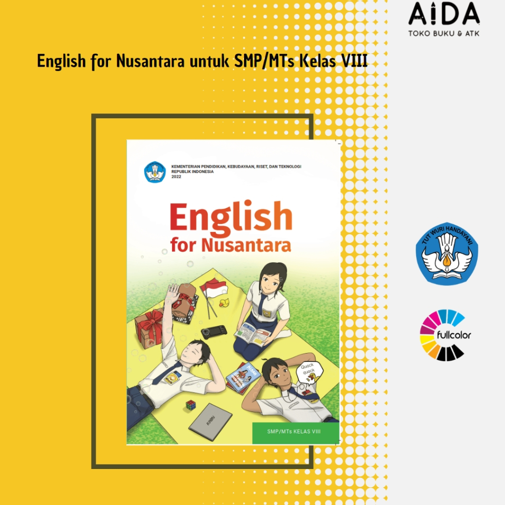 Jual Buku Pendidikan Kurikulum Merdeka Smp Bahasa Inggris Kelas 8