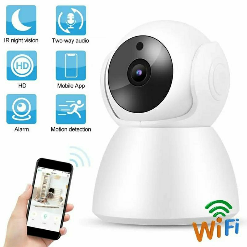 Jual IP Camera 1080P CCTV Snowman 8MP V380 Pro Cam Kamera Wireless Wifi ...