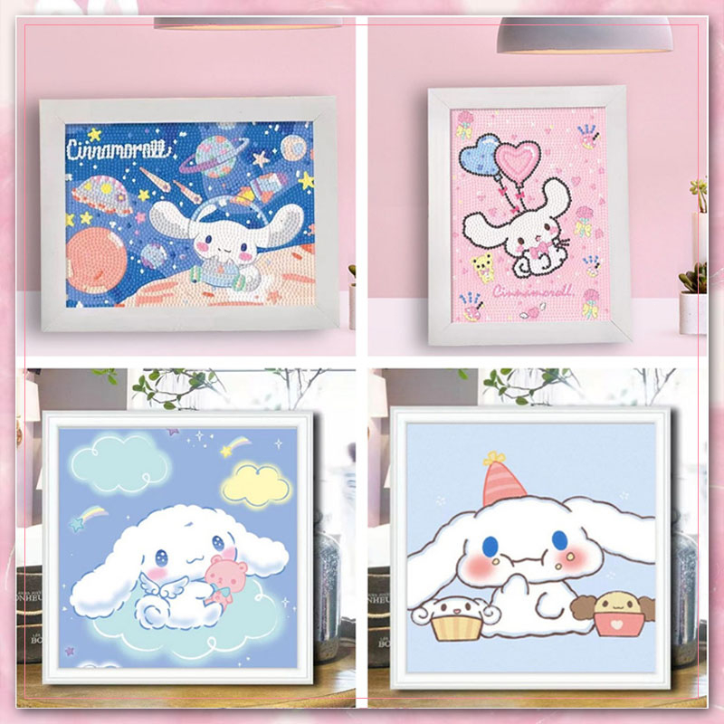 Jual diy diamond painting sanrio dengan bingkai - pochaco - Kota Surabaya -  Little Bear Shop