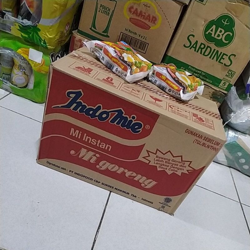 Jual Kardus indomie free mie goreng 10pcs | Shopee Indonesia