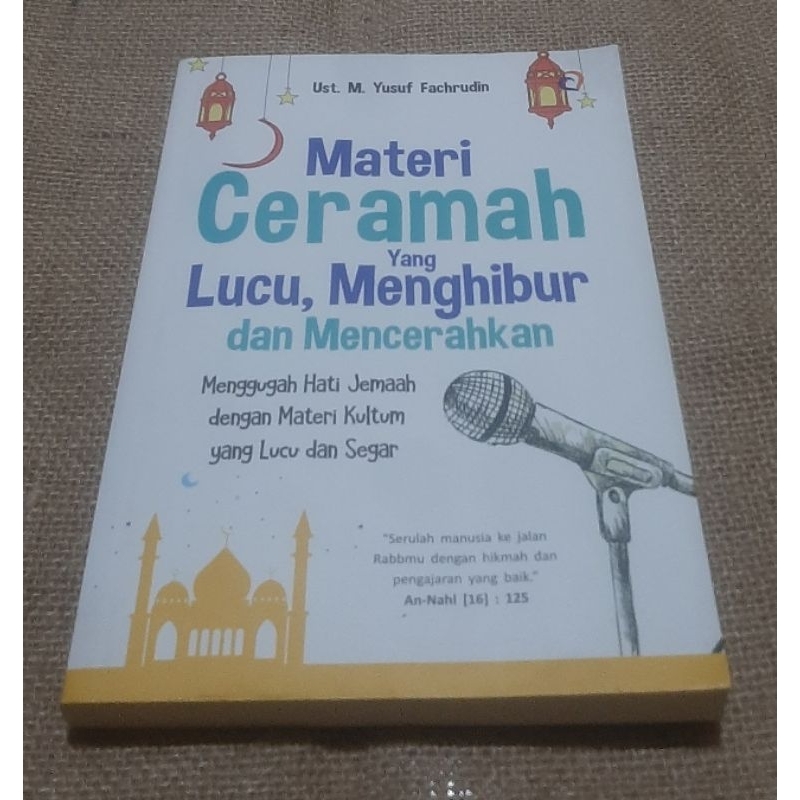 Jual Materi Ceramah Yang Lucu Menghibur Dan Mencerahkan Shopee Indonesia