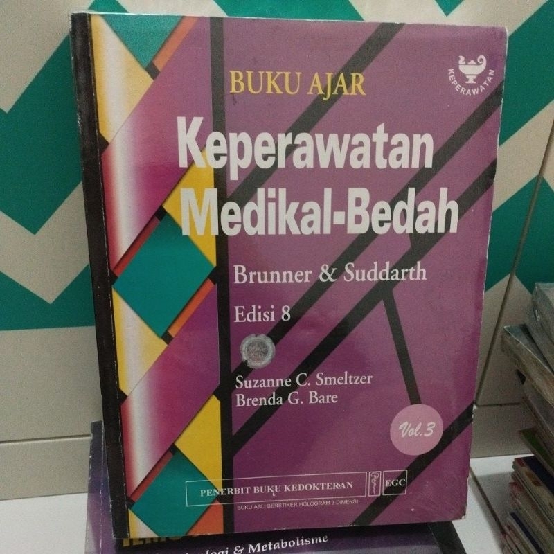 Jual Buku Ajar Keperawatan Medikal Bedah Vol 3 Edisi 8 Shopee Indonesia