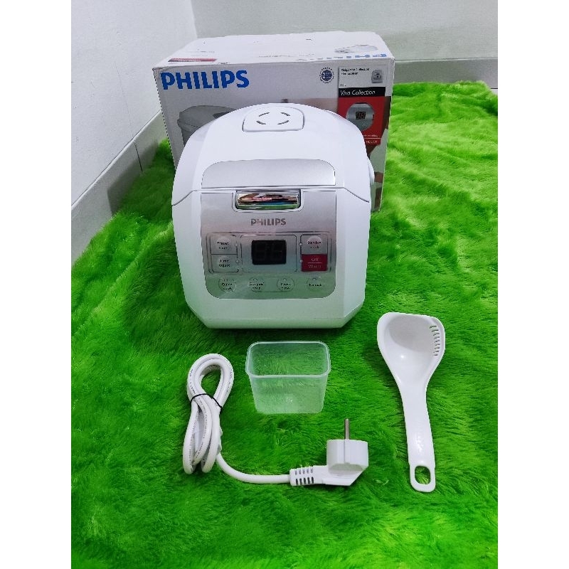 Jual Rice Cooker Digital PhilipsFuzzy Logic HD 3030/30 White 1 Liter