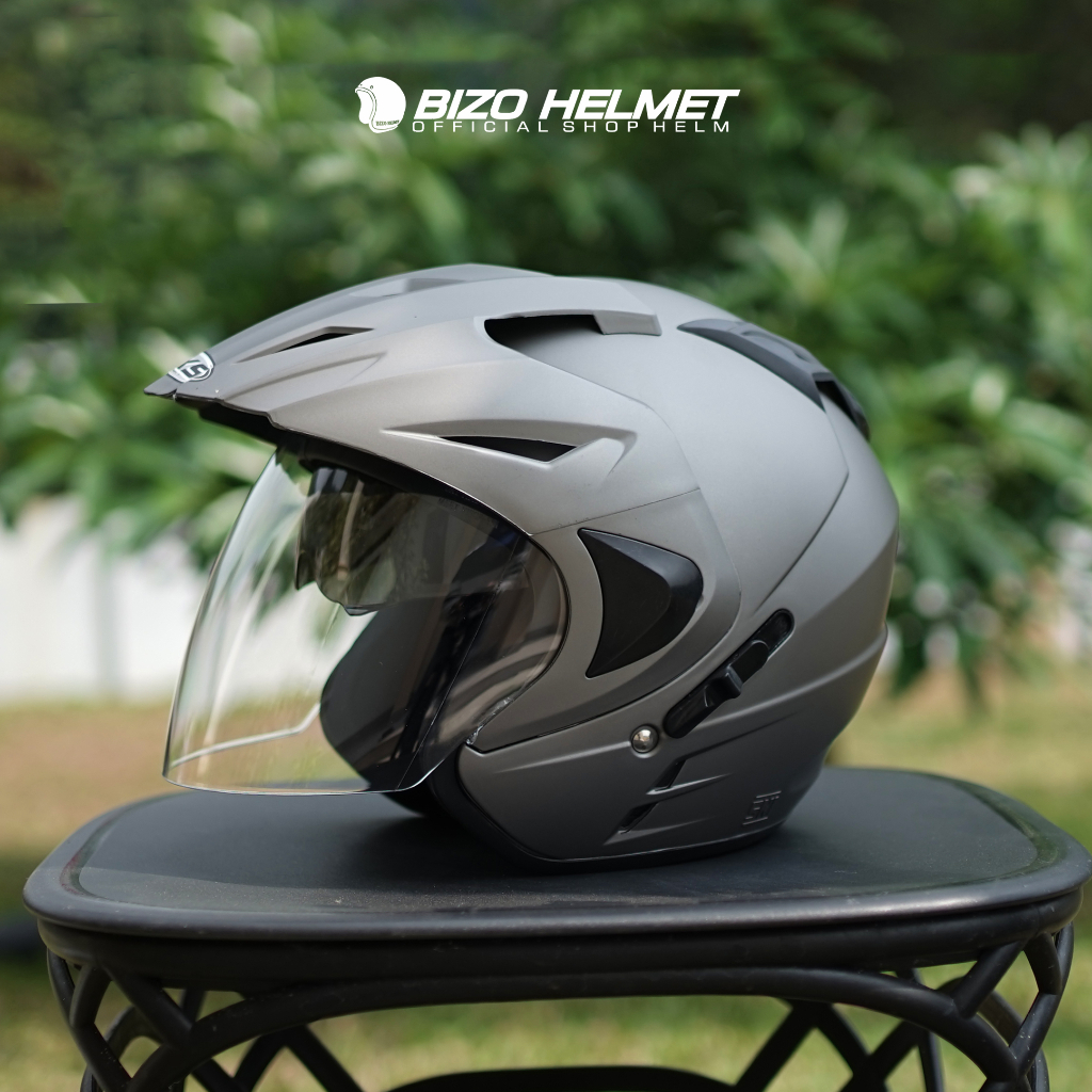 Jual Helm JP Dobel Visor SNI SKS Premium berkualitas Shopee Indonesia
