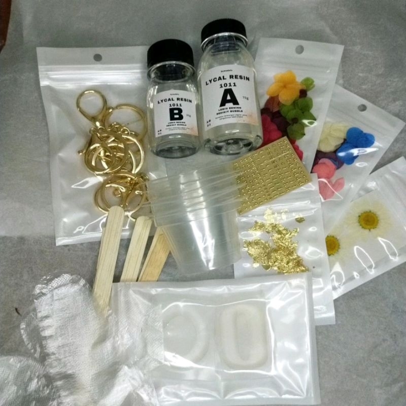 Jual STATER KIT Huruf Angka Gantungan Kunci Resin Huruf Angka Tema ...