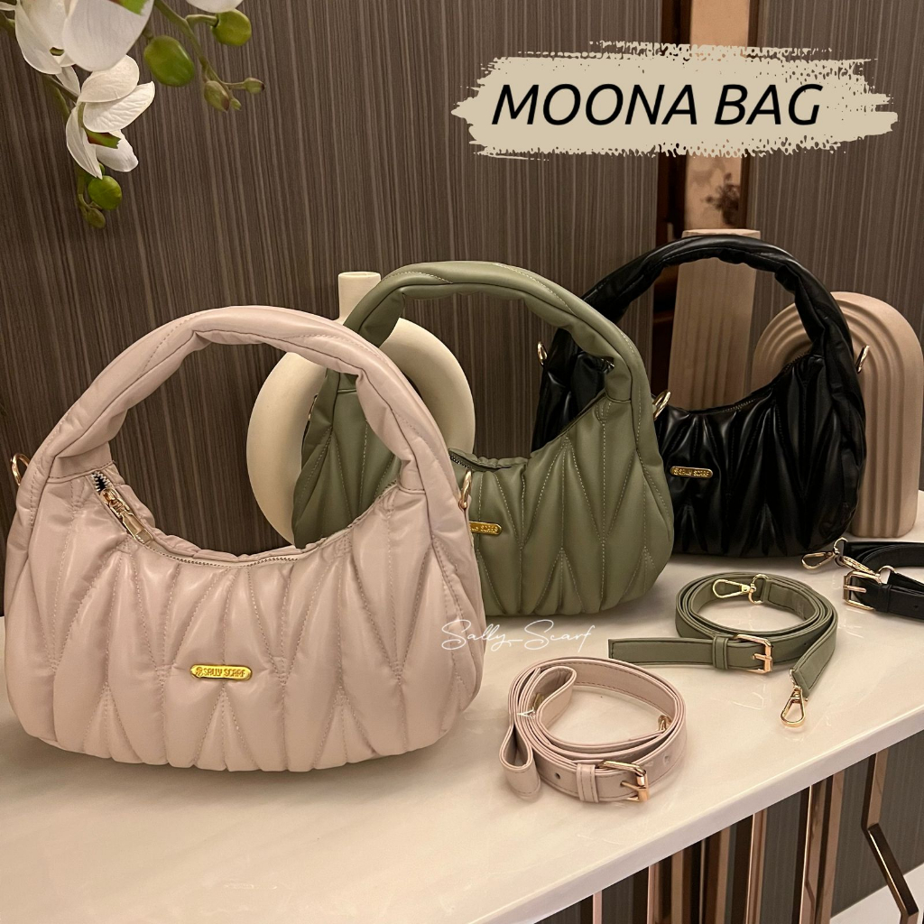 Jual Moona Bag/ tas bulan sabit/tas wanita selempang/shoulder bag