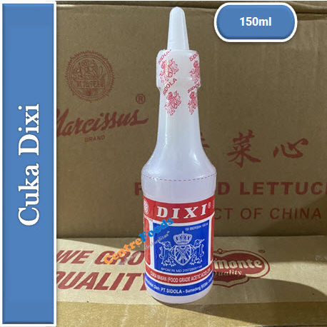 Jual Cuka Dixi Original - Cuka Makan | 150ml [ Harga Per PCS ] | Shopee ...