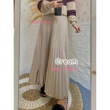 Rok Plisket Super Premium Bahan Hyget Nyaman
