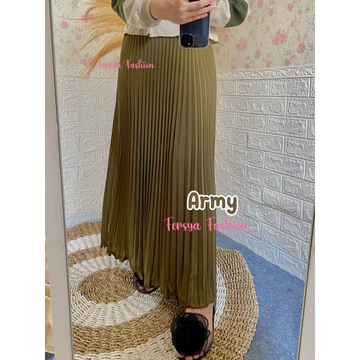 Rok Plisket Super Premium Bahan Hyget Nyaman