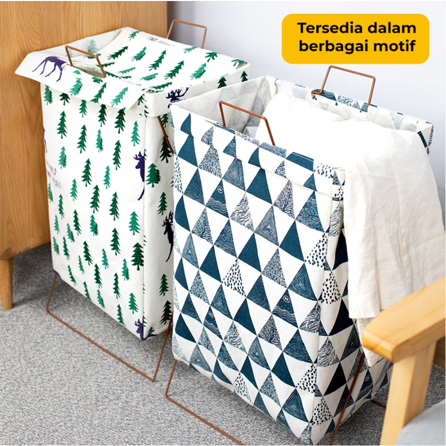 Jual Laundry Bag Keranjang Pakaian Kotor Keranjang Baju Lipat Tempat ...