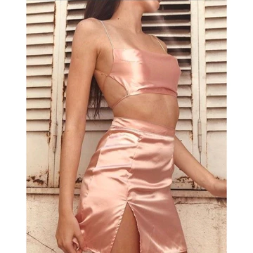 Rok Satin Highwaist Bisa Request Size Bisa Banyak Pilihan Warna Rok Wanita Rok Pendek Wearnoora