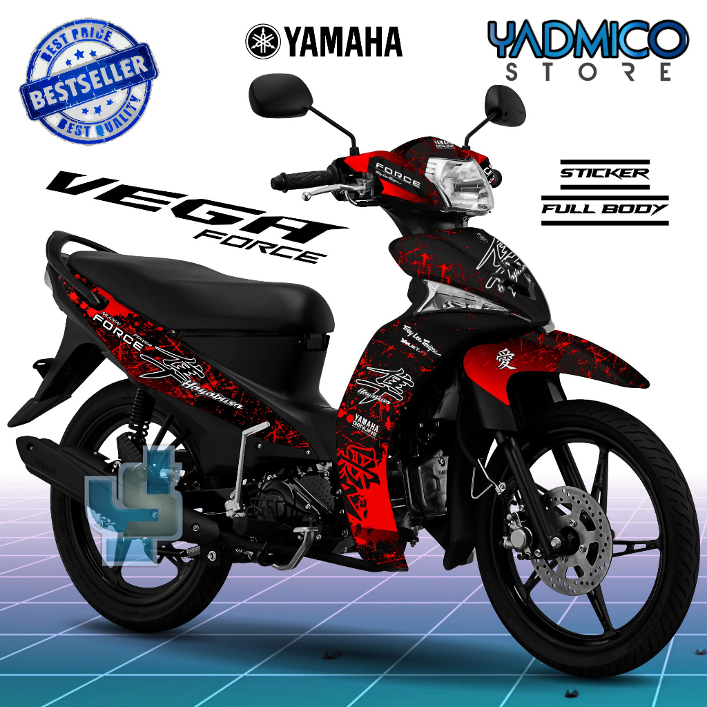 Jual Decal Vega Force Full Body - Stiker Motor Vega Force Full Body ...