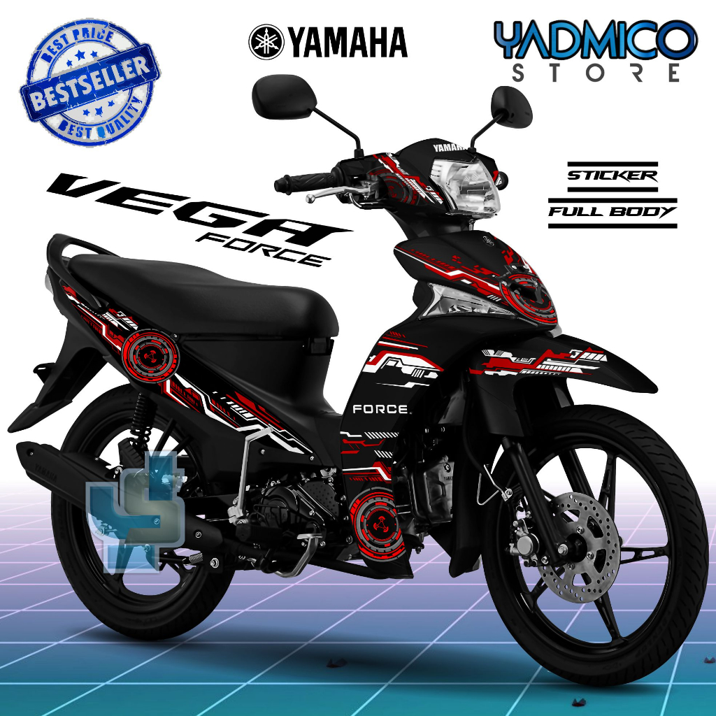Jual Decal Vega Force Full Body - Stiker Motor Vega Force Full Body ...