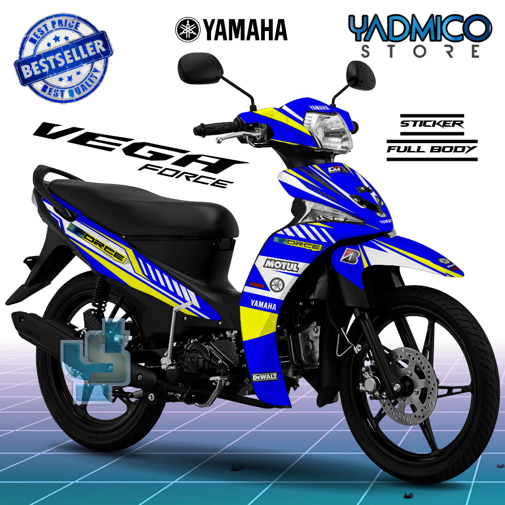 Jual Decal Vega Force Full Body - Stiker Motor Vega Force Full Body ...