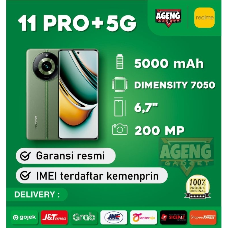 Jual Realme 11 Pro Plus 5G 12/512 Garansi Resmi Original Realme 100% ...