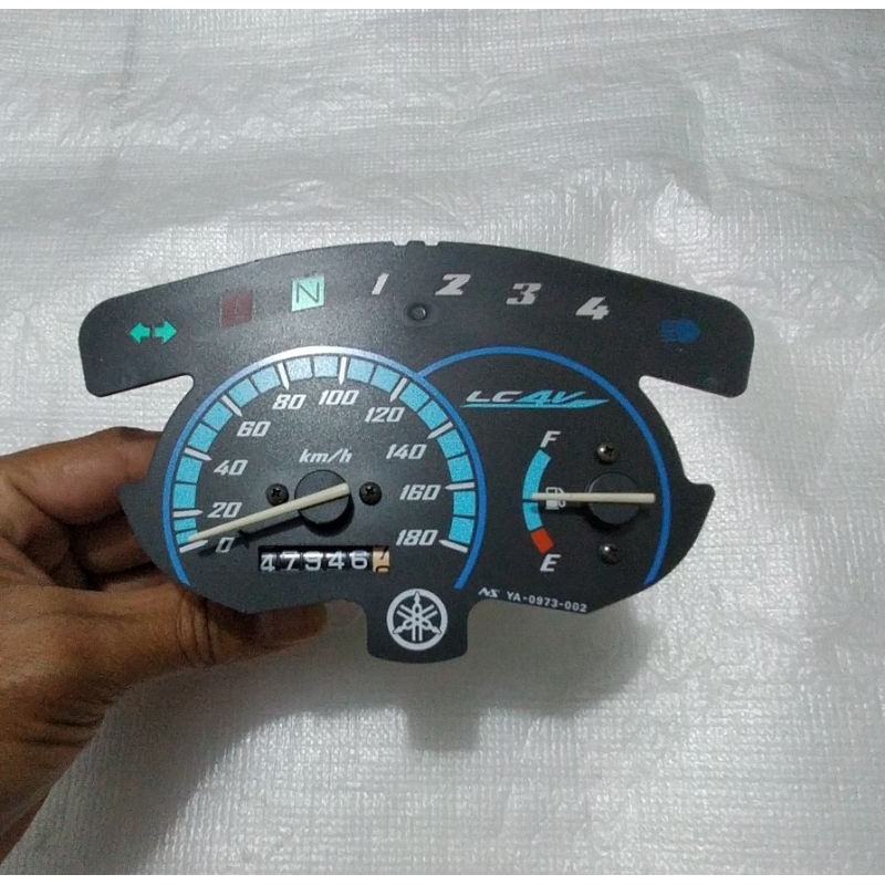 Jual mesin berikut papan speedometer Jupiter MX lama original copotan
