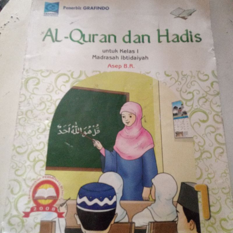 Jual Buku Al-Quran Dan Hadis Untuk Kelas I Madrasah Ibtidayah,Oleh Asep ...