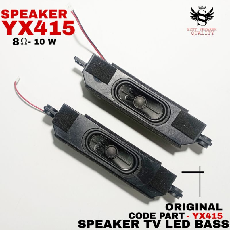 Jual SPEAKER TV SUARA BASS YX415 8OHM SPEAKER TV LED SERBAGUNA Shopee