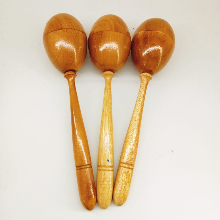 Jual Alat Musik Tradisional MARAKAS Berisi ManikManik, Polos Kecil