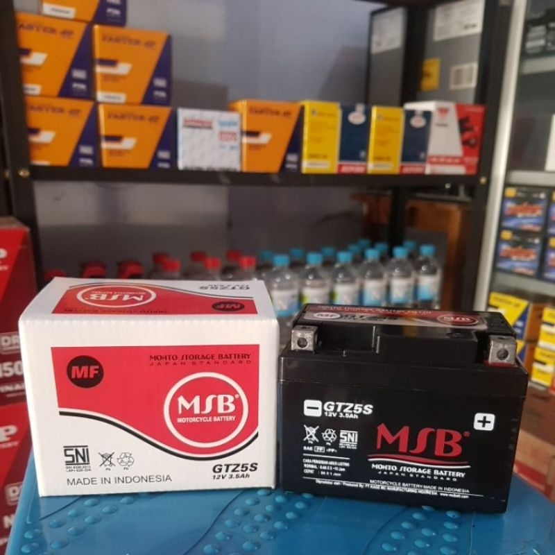 Jual Aki Motor MSB GTZ5S | Shopee Indonesia