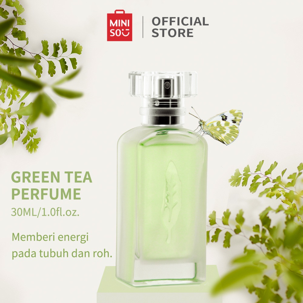 Jual Miniso Official Parfum Wanita Green Tea Perfume 30ml Enak Minyak ...