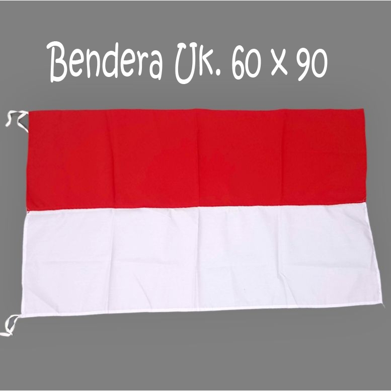 Jual Bendera Merah Putih Ukuran 60x90 Shopee Indonesia 